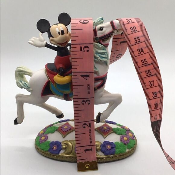 Mickey’s Carousel Figurine with Faux Jeweled Base - Picture 8 of 10